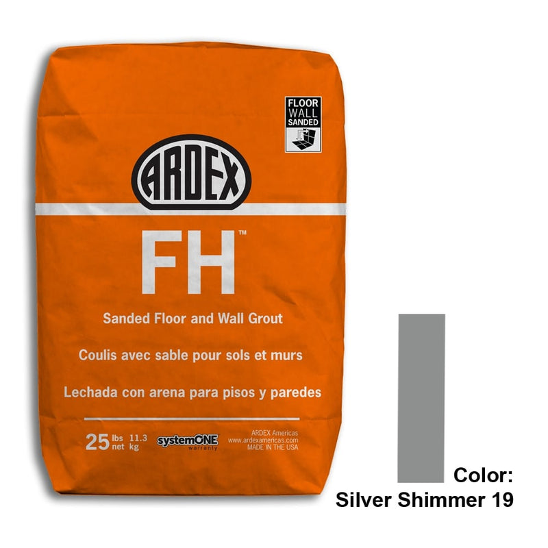 Silver Shimmer Tile Setting Materials Fh Sanded Grout Various Tile Setting Materials Various Fh Sanded Grout