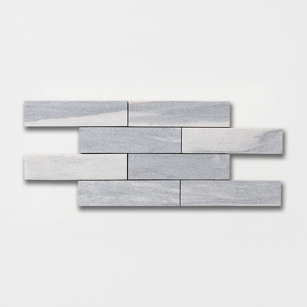 Silver Sky Fine Textured Marble Tiles 2x8 Marble Fine Textured 2x8 Tiles — 2