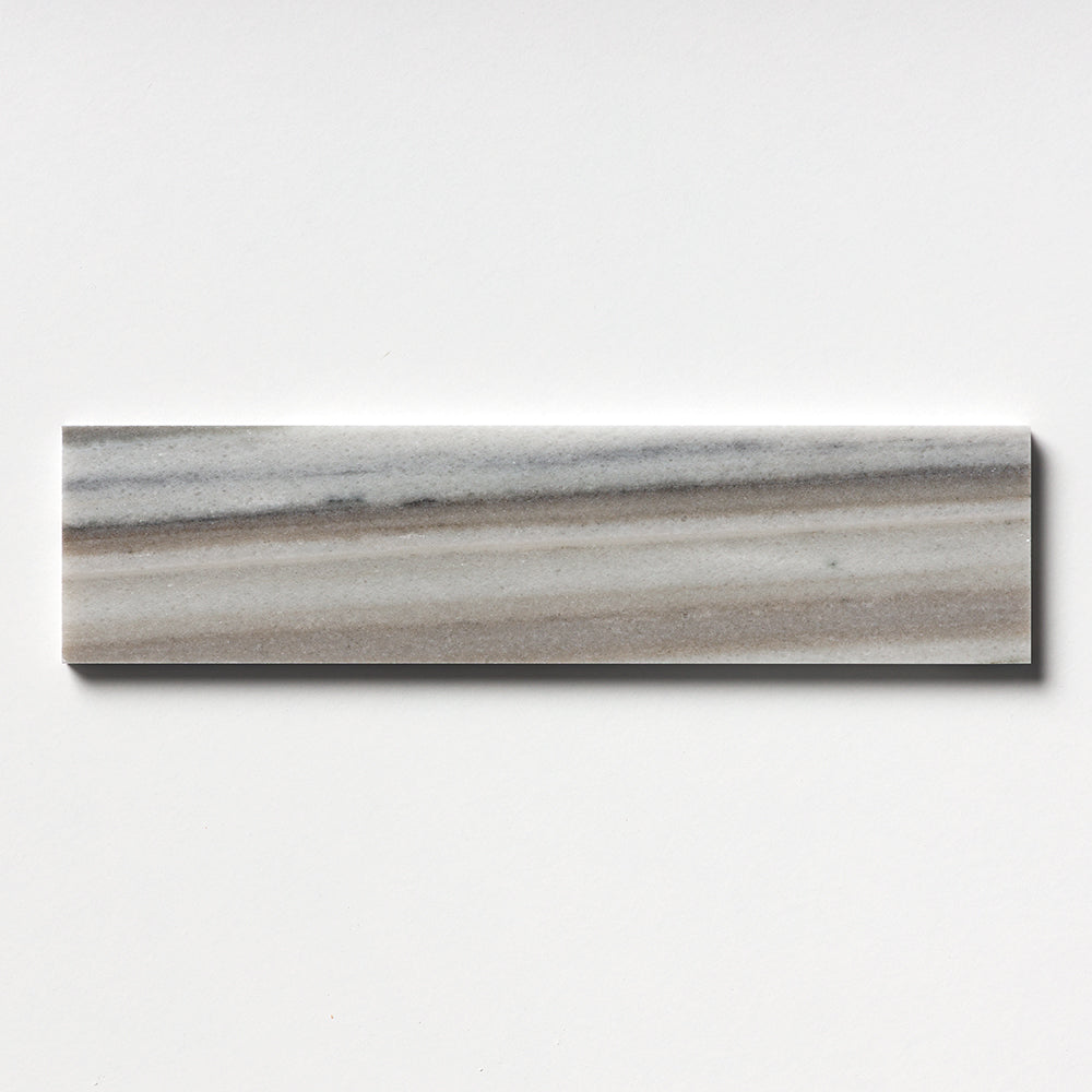 Silver Sky Honed Subway Marble Tiles 3x12 Marble Honed 3x12 Tiles
