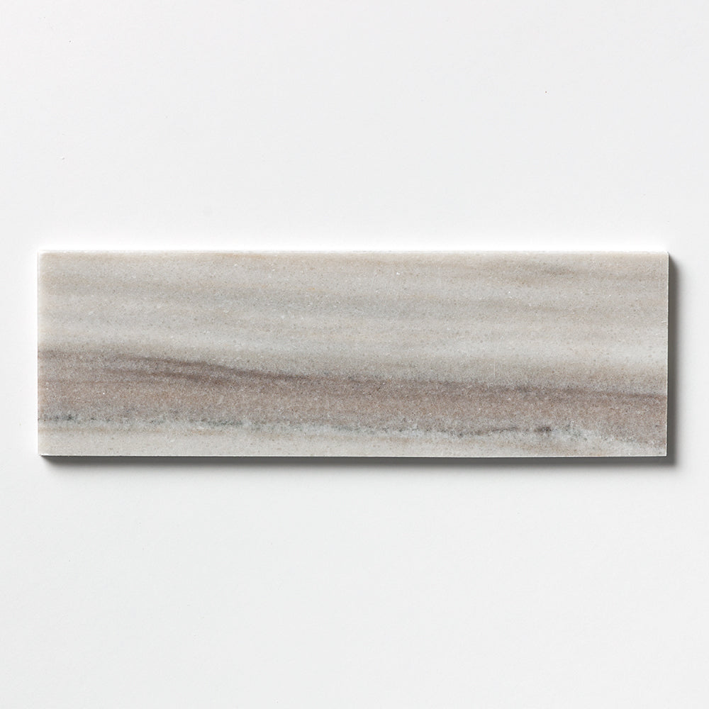 Silver Sky Honed Subway Marble Tiles 4x12 Marble Honed 4x12 Tiles