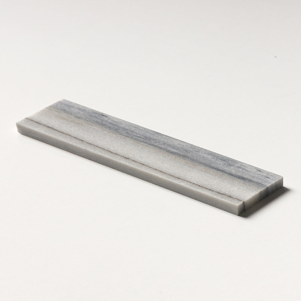 Silver Sky Polished Subway Marble Tiles 3x12 Marble Polished 3x12 Tiles — 2