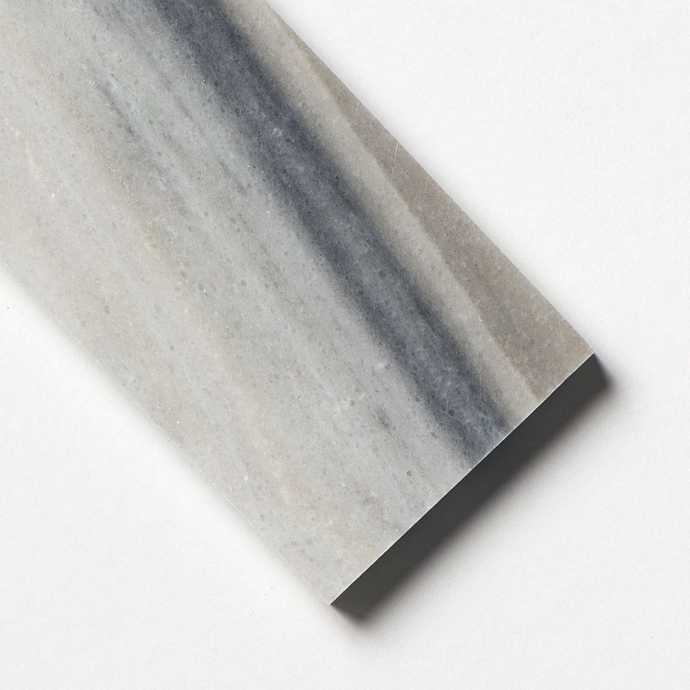 Silver Sky Polished Subway Marble Tiles 3x12 Marble Polished 3x12 Tiles — 3