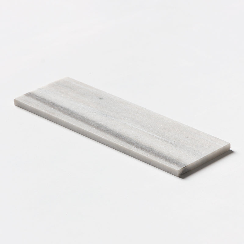Silver Sky Polished Subway Marble Tiles 4x12 Marble Polished 4x12 Tiles — 2