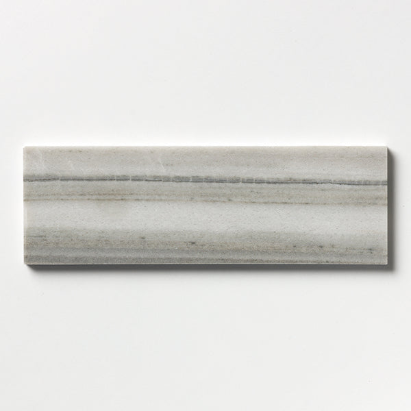 Silver Sky Polished Subway Marble Tiles 4x12