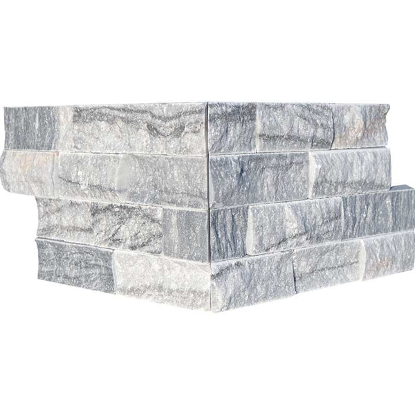 Silver Sky Wall Decos Marble Accent Tiles 6x24