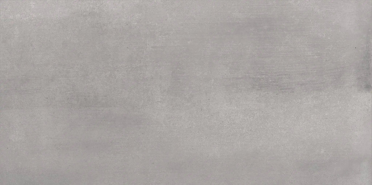 Chicago Silver Concrete Look Porcelain Tiles 12x24 by landmarkceramics