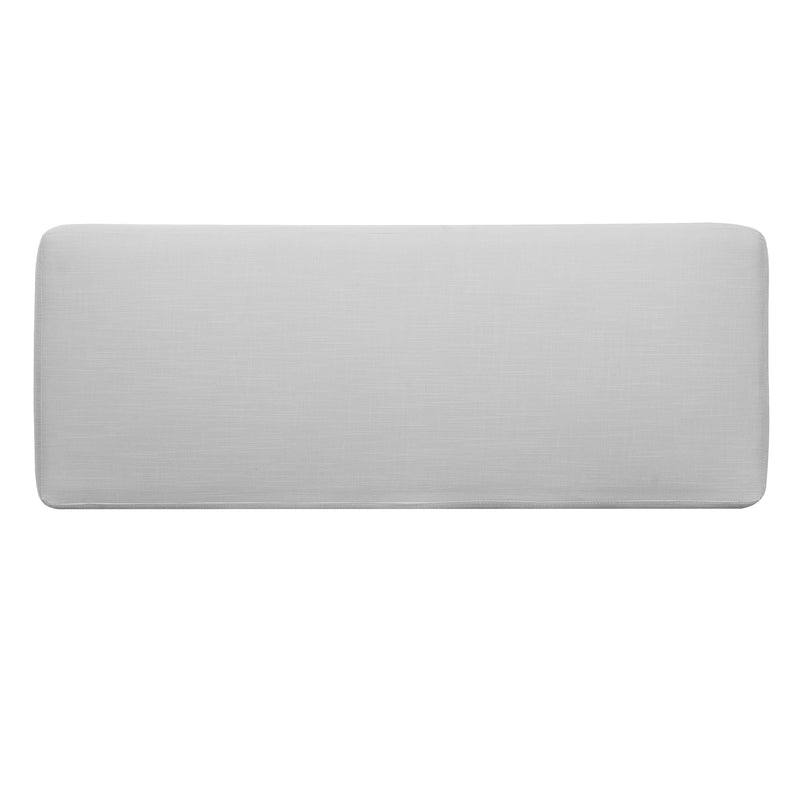 Simple and Elegant Footstool Bench with Soft Fabric Upholstery - Bedroom & Living Room, photo 8 of 13