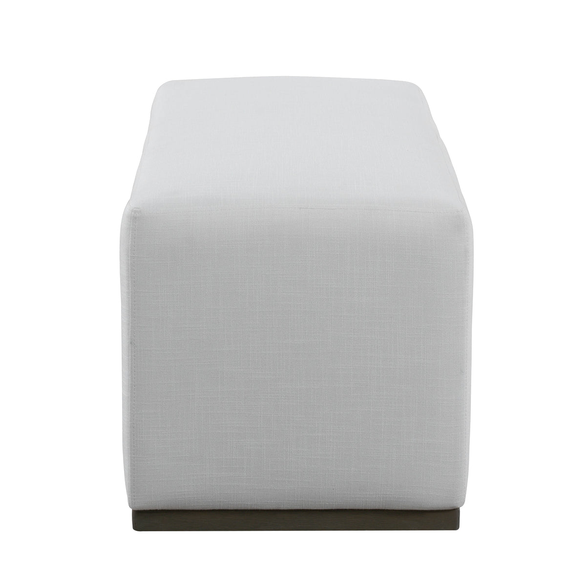 Simple and Elegant Footstool Bench with Soft Fabric Upholstery - Bedroom & Living Room, photo 9 of 13