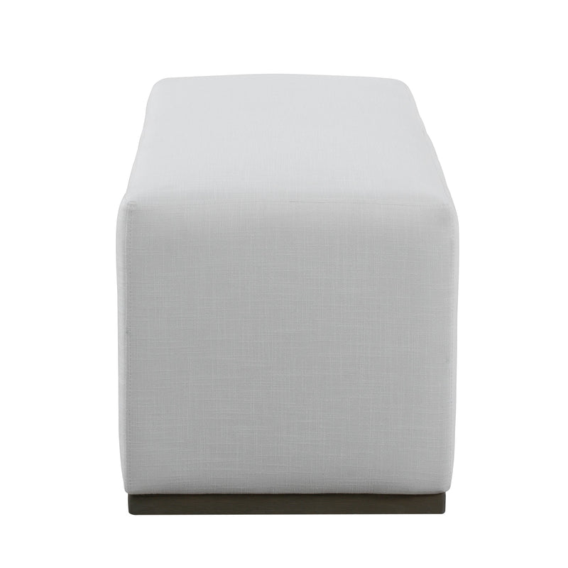 Simple and Elegant Footstool Bench with Soft Fabric Upholstery - Bedroom & Living Room, photo 9 of 13