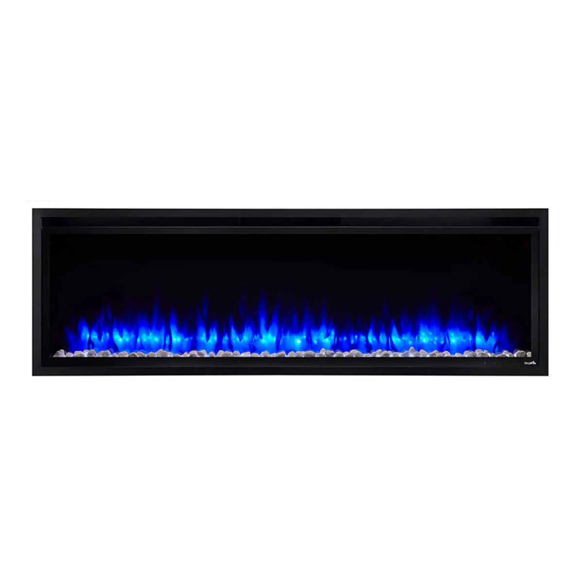 SimpliFire Allusion Platinum Recessed Linear Electric Fireplace [SF-ALLP50/60/72-BK] (SAK96415) by SAKSBY WHOLESALE