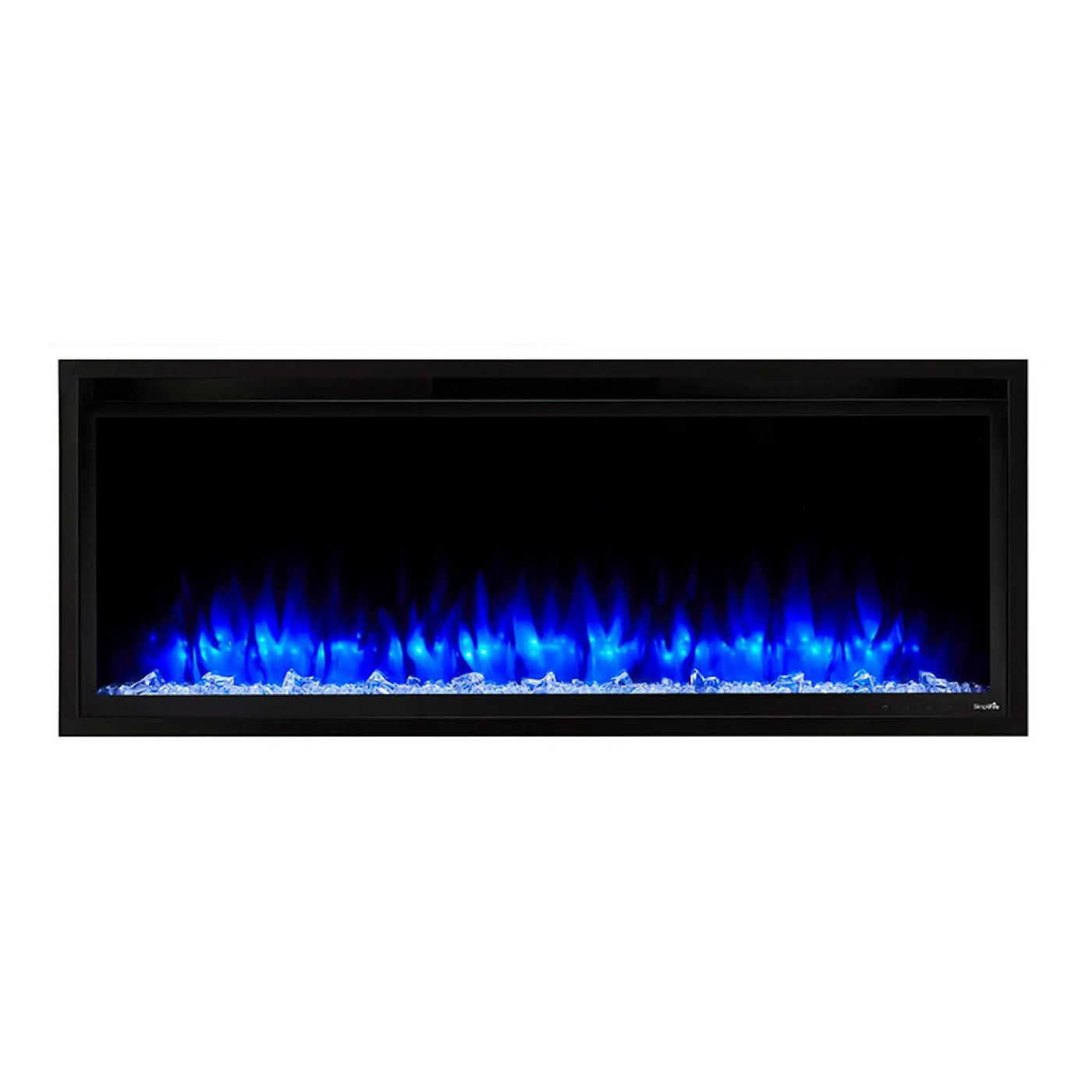 SimpliFire Allusion Platinum Recessed Linear Electric Fireplace [SF-ALLP50/60/72-BK] (SAK96415) by SAKSBY WHOLESALE