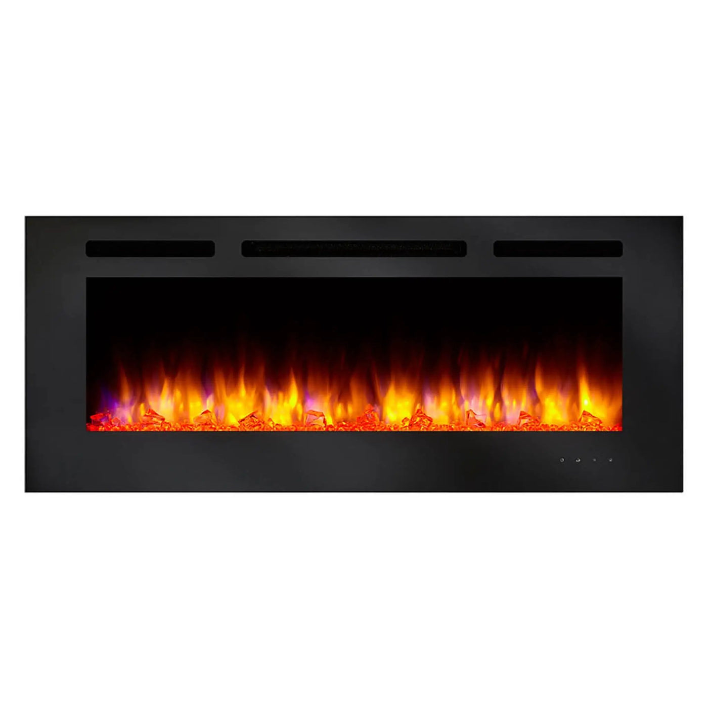 Simplifire Allusion Recessed Linear Electric Fireplace [SF-ALL48/50/60-BK] (SAK13256) by SAKSBY WHOLESALE
