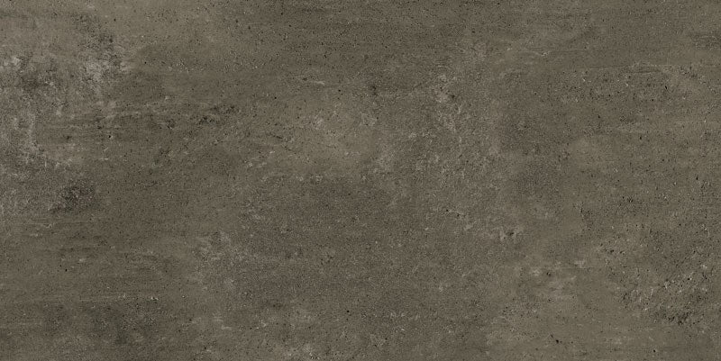 Simply Modern Coffee Honed Concrete Look Porcelain Tiles 12x24 close up