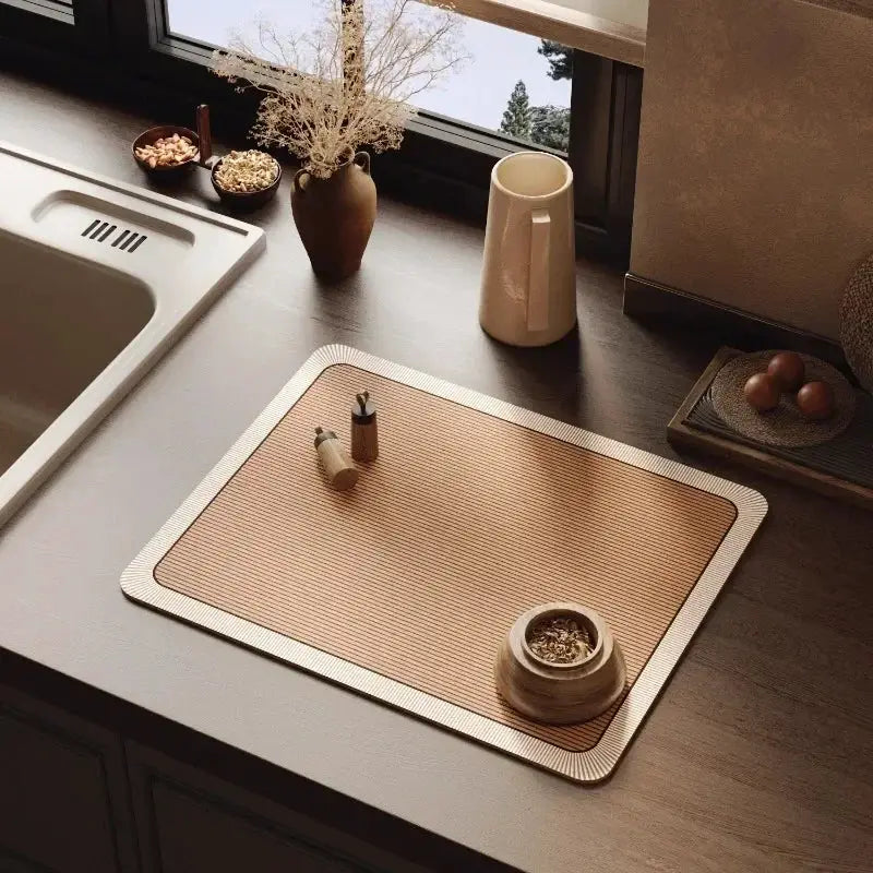 Sink Mat - Non-Slip Rubber Minimalist by House Of Avana