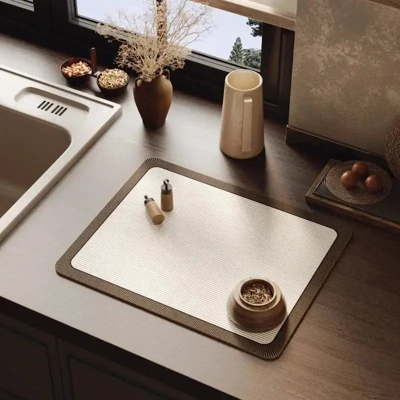 Sink Mat - Non-Slip Rubber Minimalist by House Of Avana