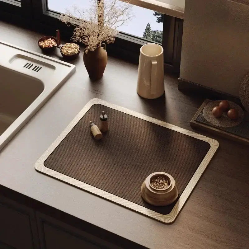 Sink Mat - Non-Slip Rubber Minimalist by House Of Avana