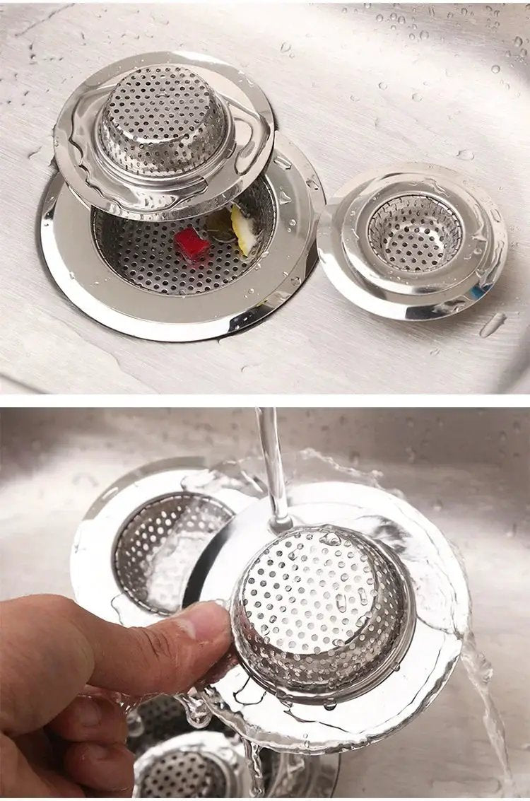 Sink Strainer - Rust-Resistant Stainless Steel by House Of Avana