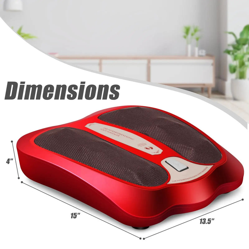 Shiatsu Heated Electric Kneading Foot and Back Massager by DirectDeals
