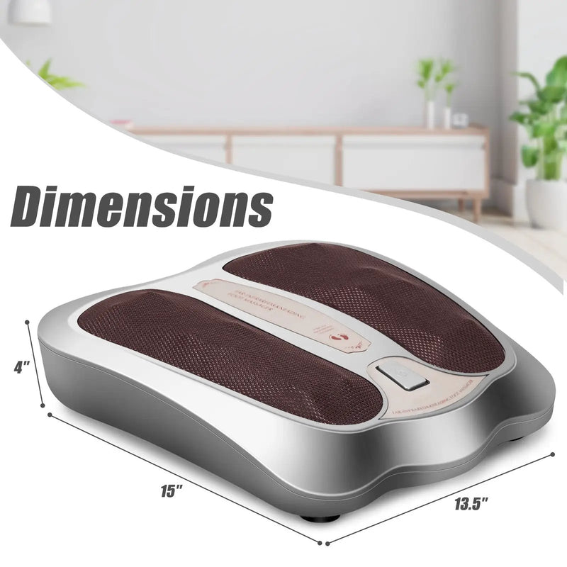 Shiatsu Heated Electric Kneading Foot and Back Massager by DirectDeals