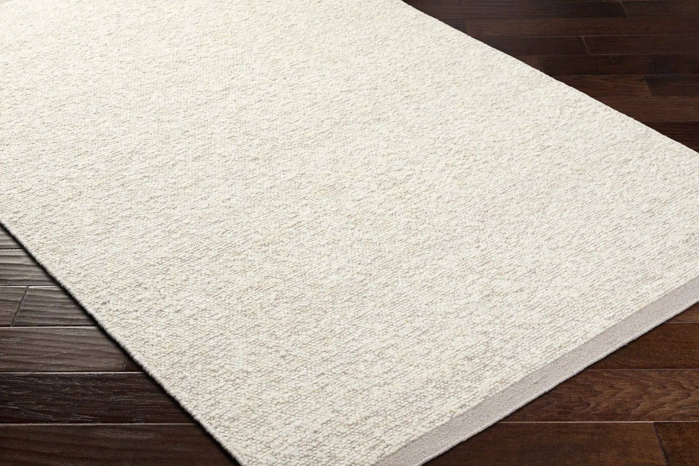 Nenet Cream Hand Woven Area Rug - Clearance by Boutique Rugs