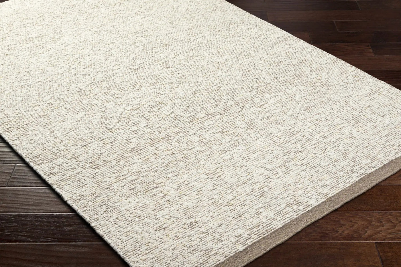 Nenet Beige Hand Woven Area Rug - Clearance by Boutique Rugs