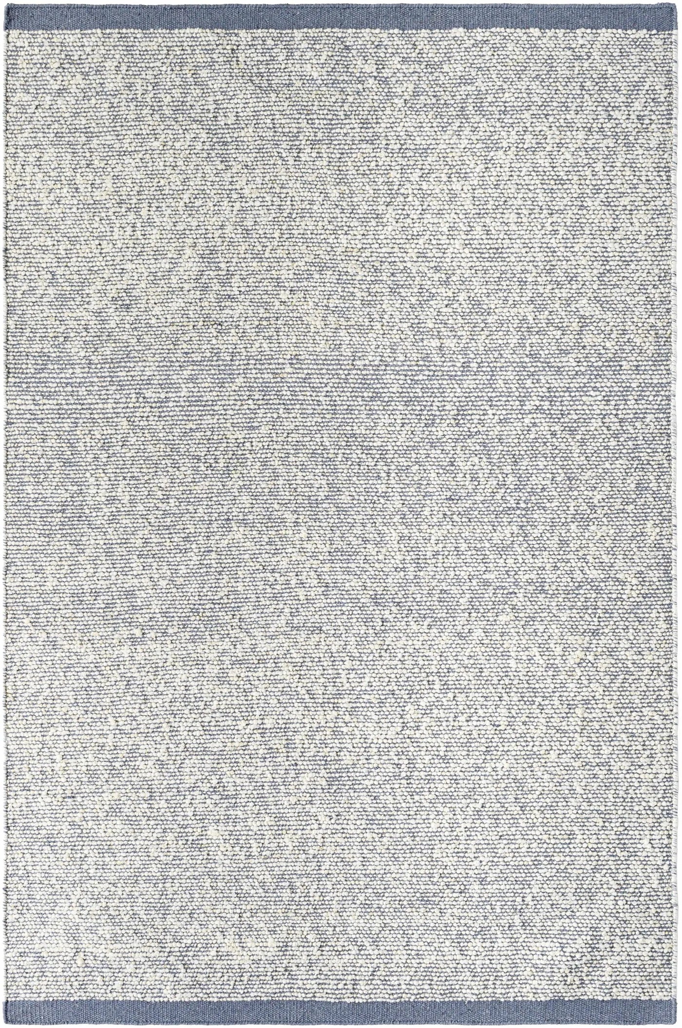 Nenet Blue Gray Hand Woven Area Rug - Clearance by Boutique Rugs