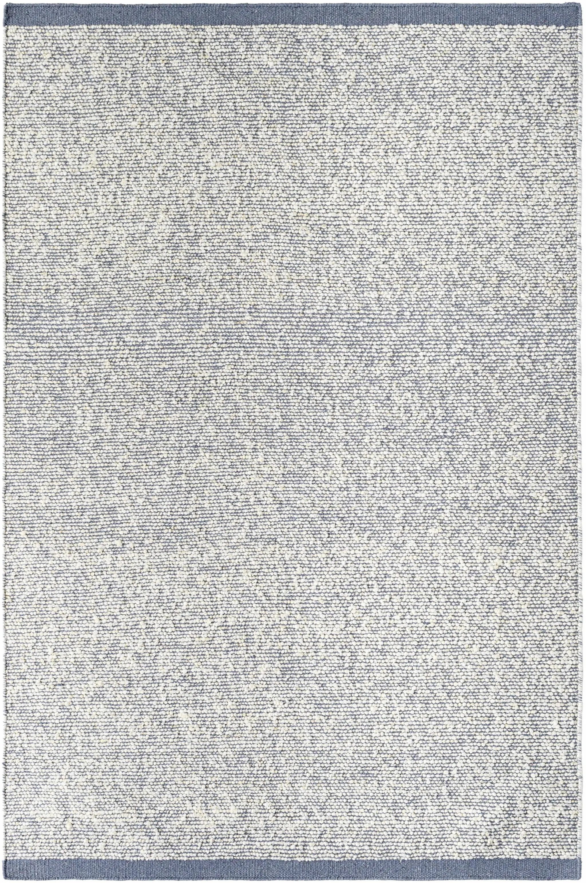 Nenet Blue Gray Hand Woven Area Rug - Clearance by Boutique Rugs