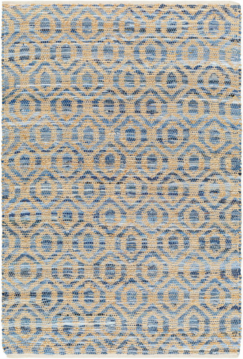 Isaye Blue Area Rug - Clearance by Boutique Rugs