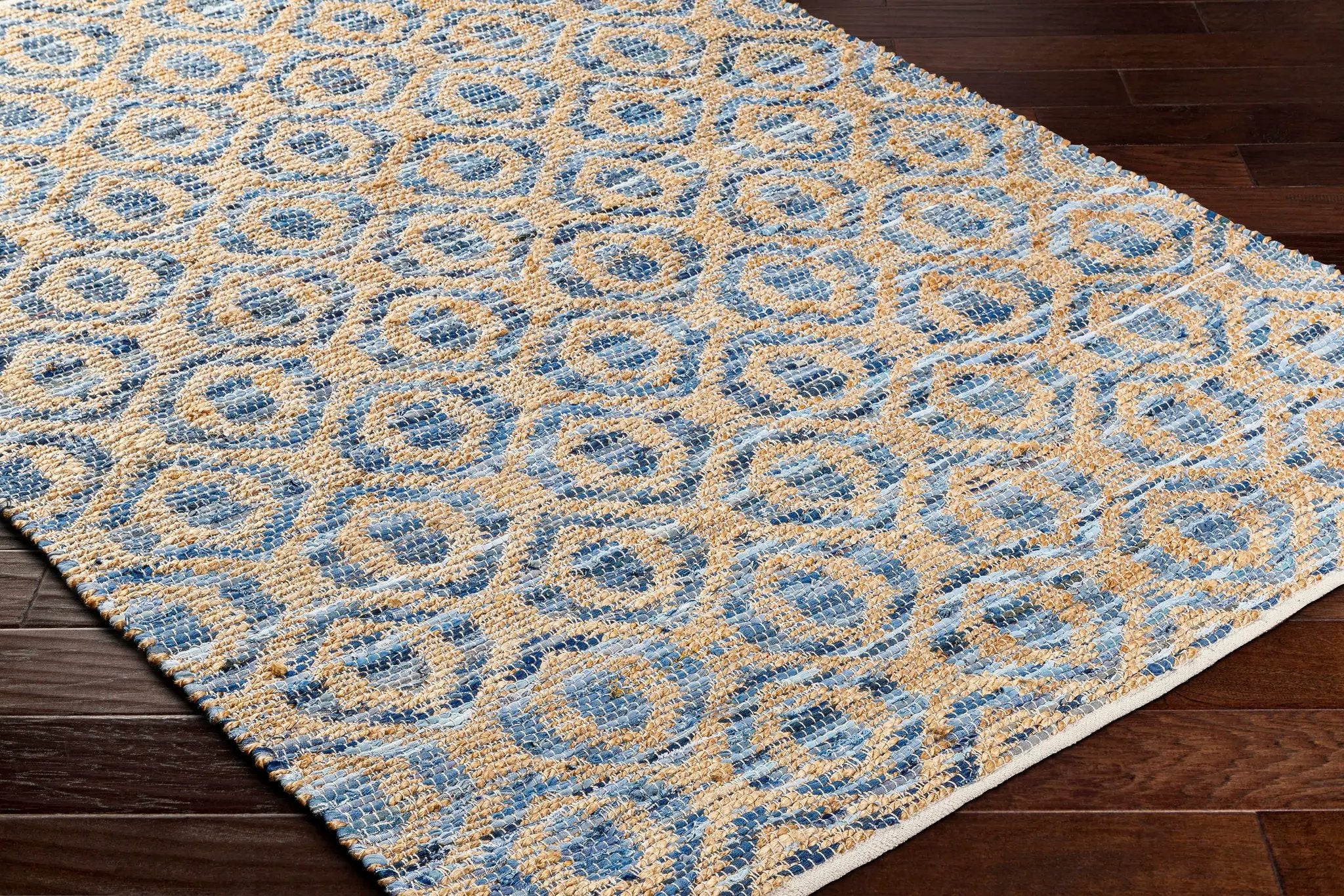 Isaye Blue Area Rug - Clearance by Boutique Rugs