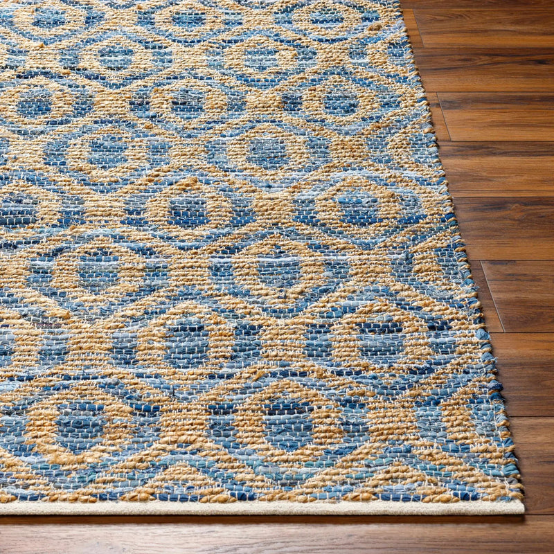 Isaye Blue Area Rug - Clearance by Boutique Rugs