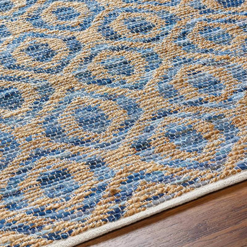 Isaye Blue Area Rug - Clearance by Boutique Rugs