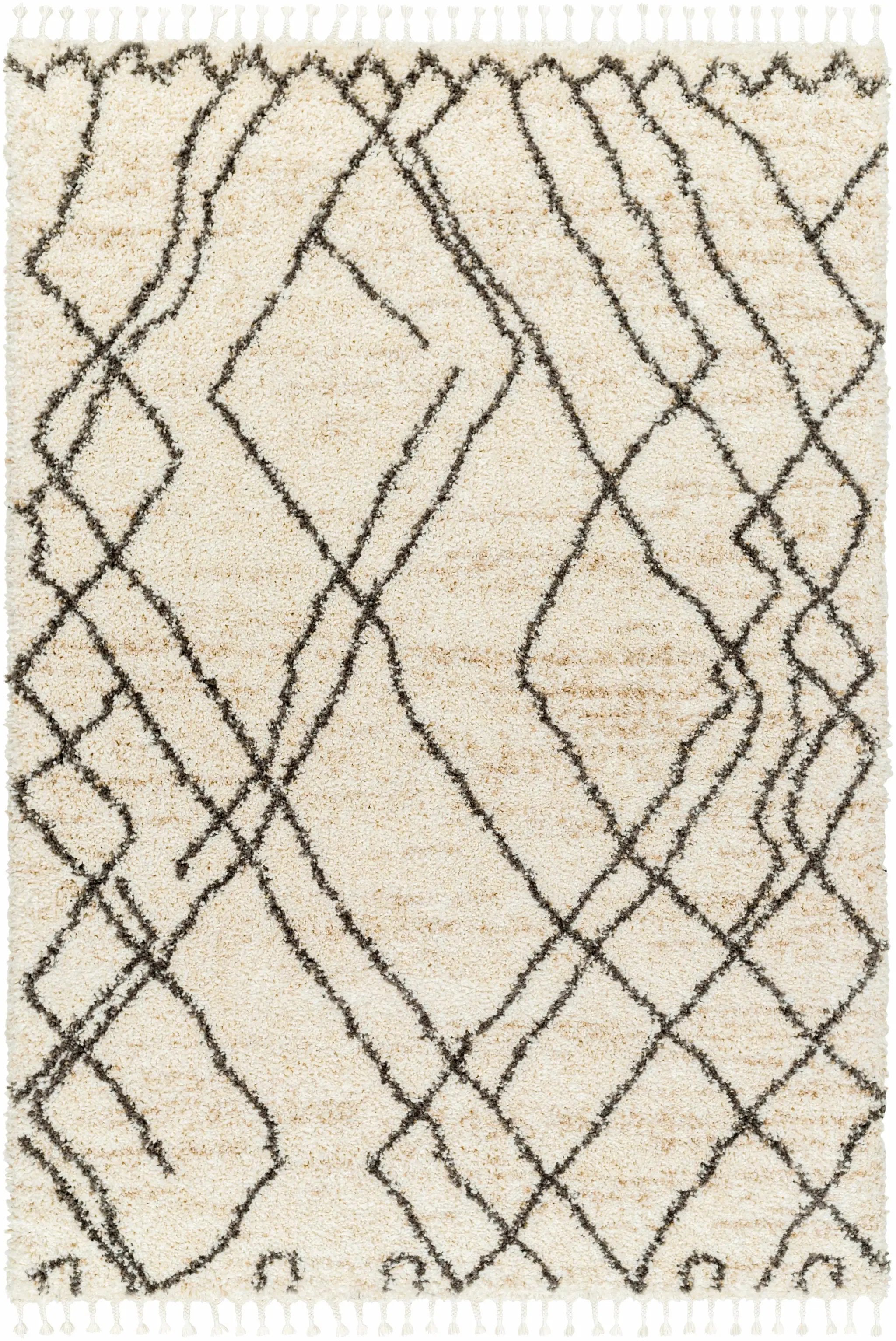 Hersz Cream Area Rug - Clearance by Boutique Rugs