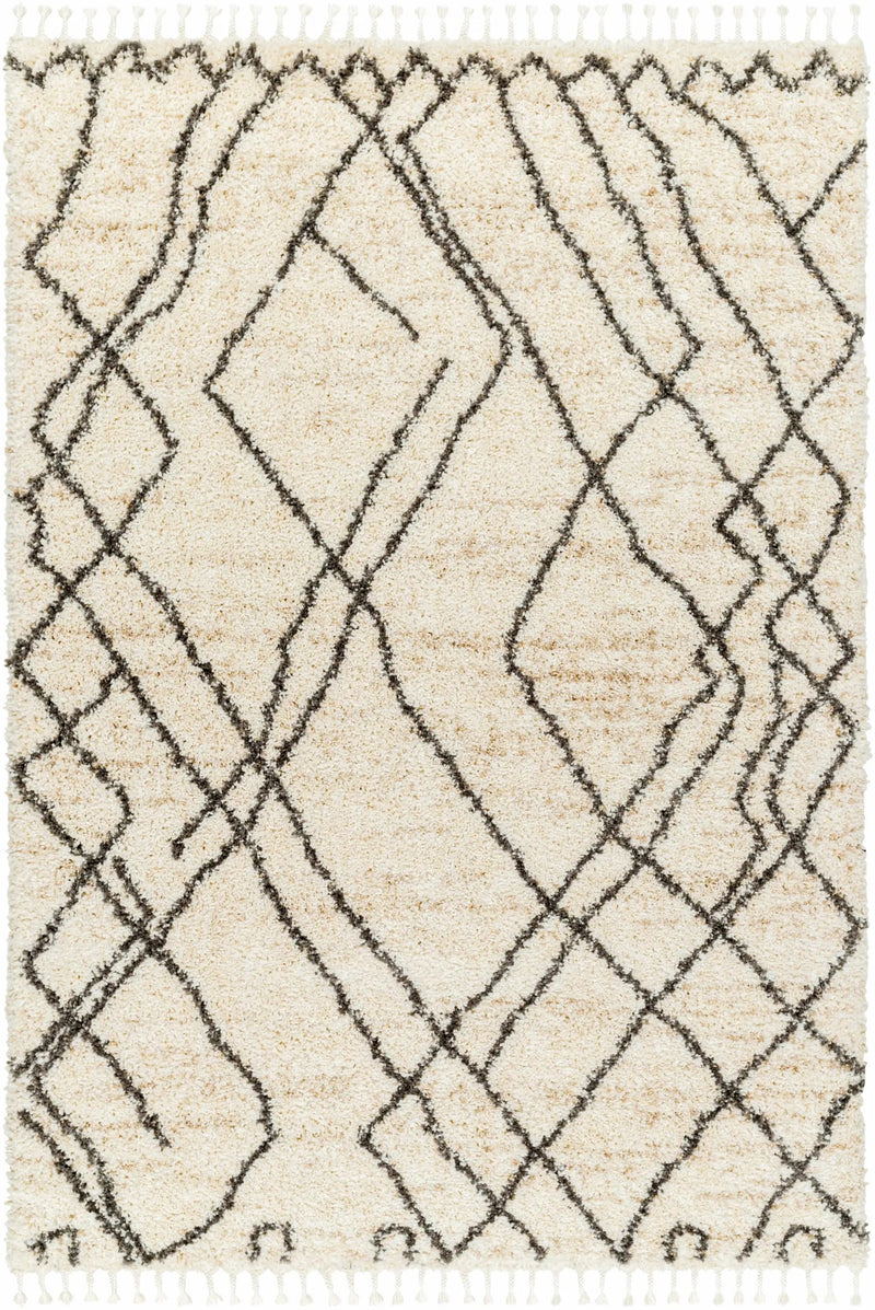Hersz Cream Area Rug - Clearance by Boutique Rugs