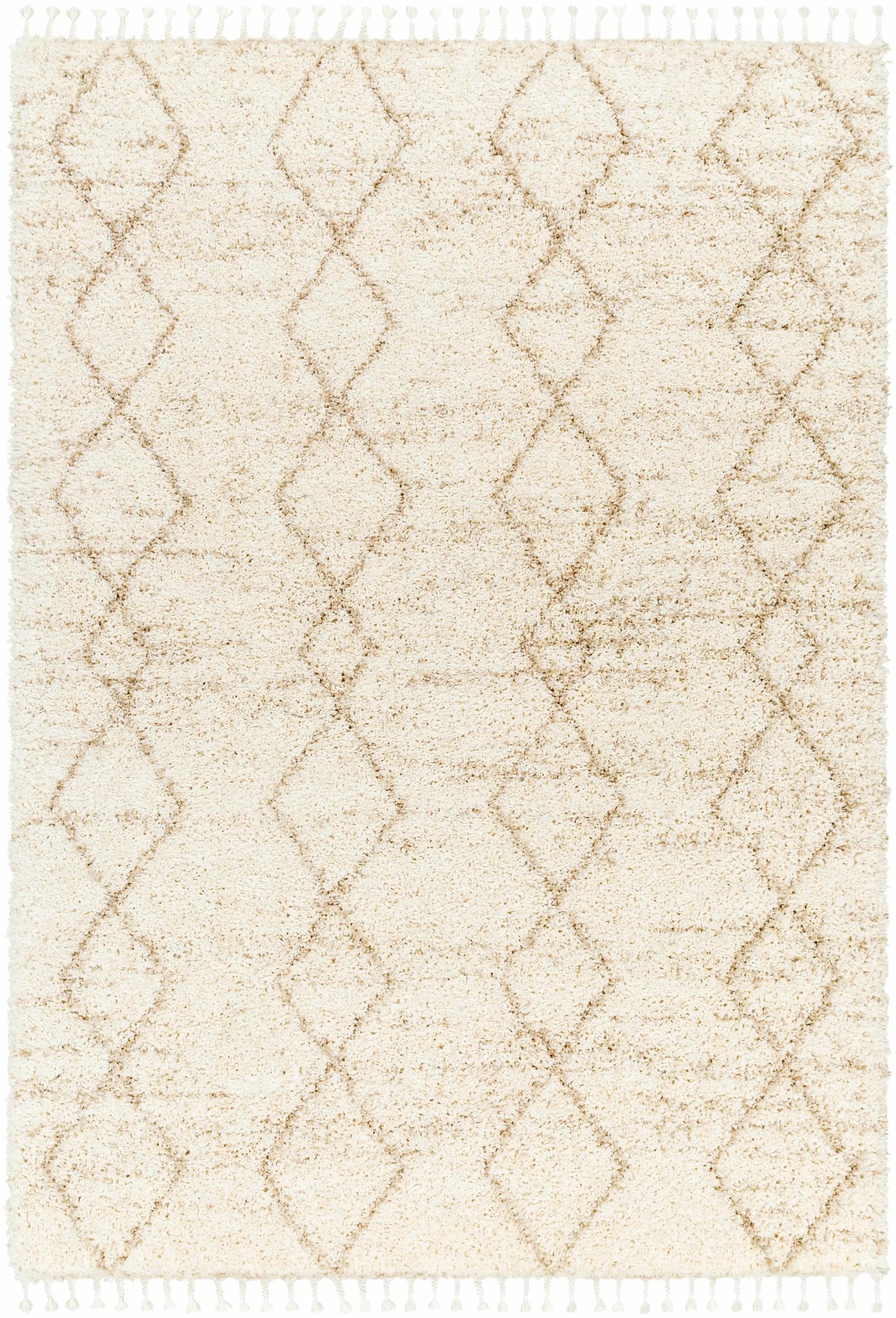Ishan Cream Area Rug - Clearance by Boutique Rugs