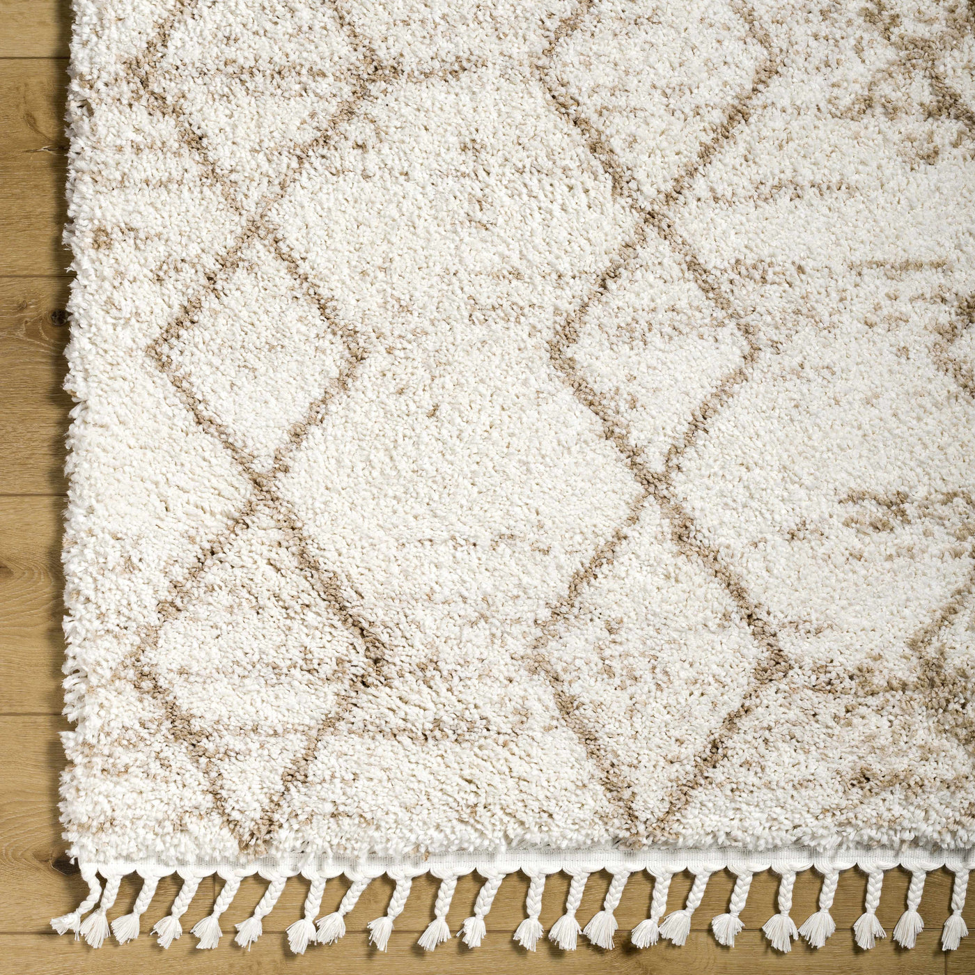Ishan Cream Area Rug - Clearance by Boutique Rugs