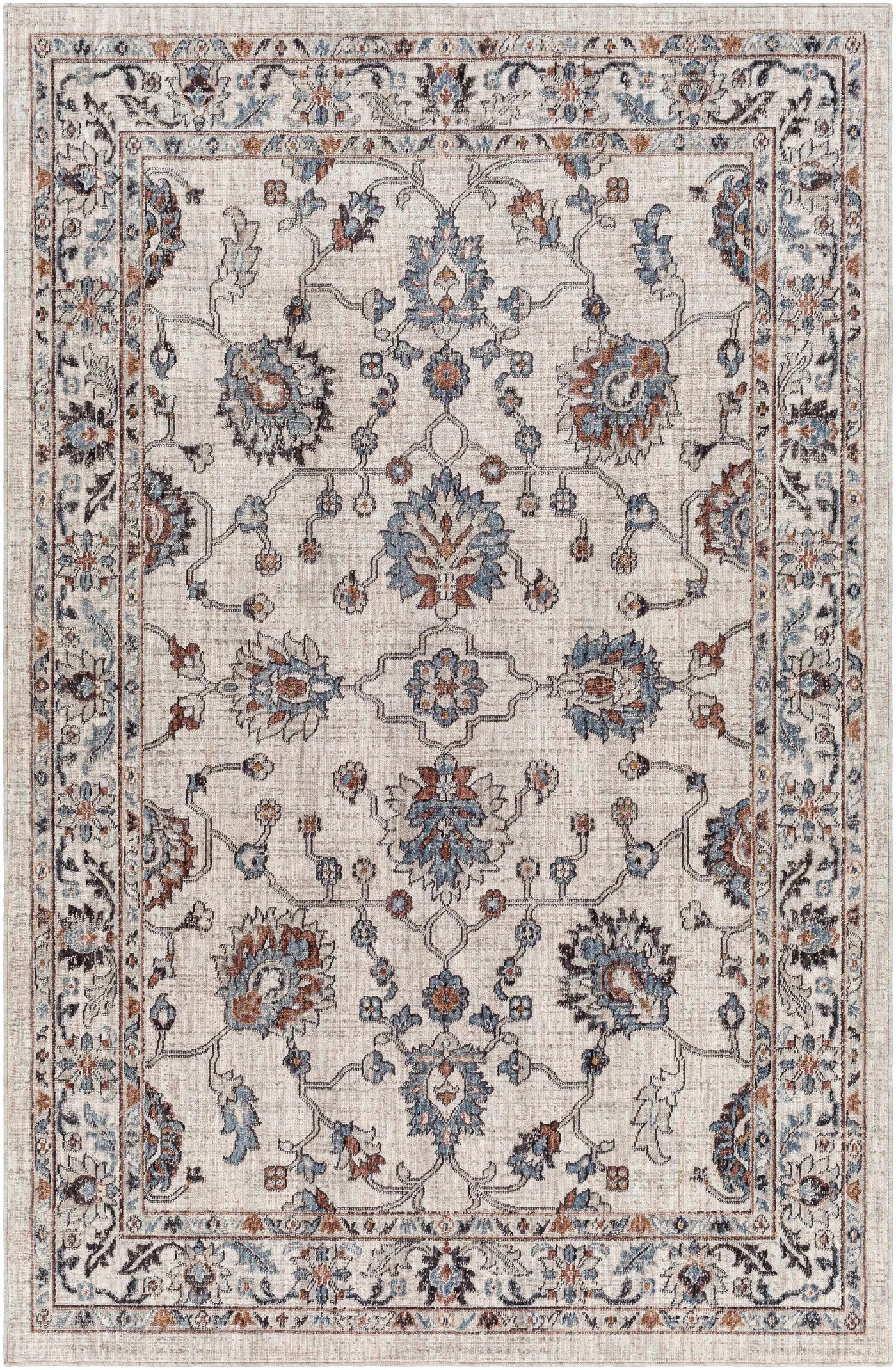 Ardin Cream Outdoor Area Rug - Clearance by Boutique Rugs