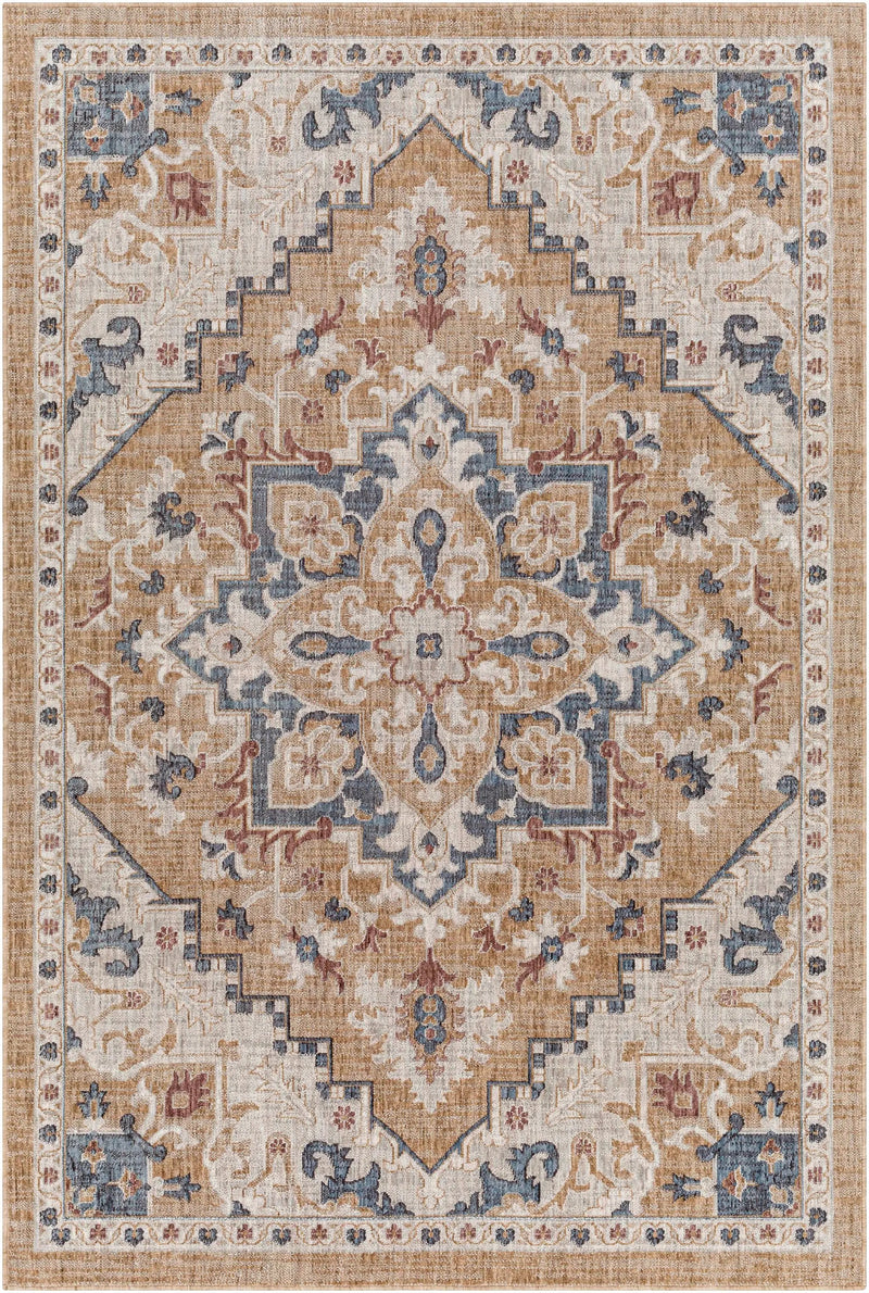Lewa Beige Outdoor Area Rug - Clearance by Boutique Rugs