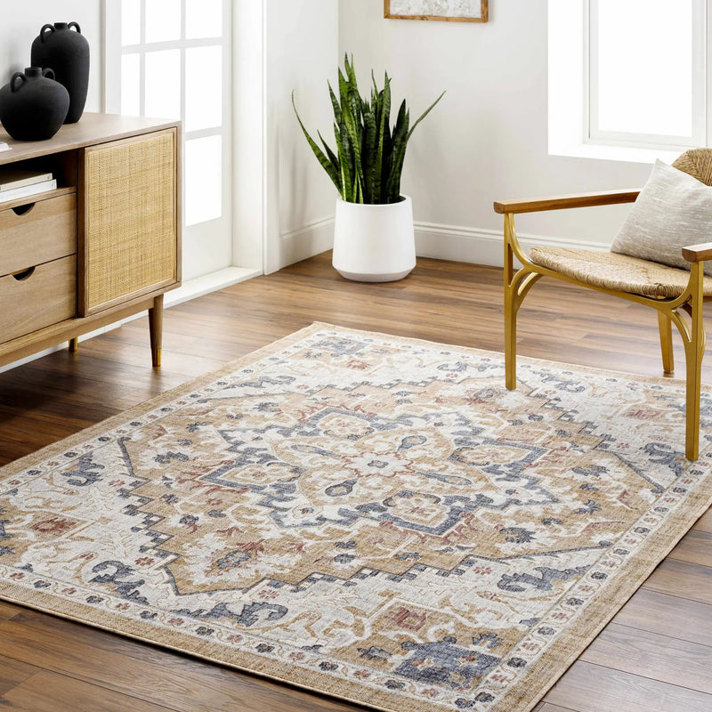 Lewa Beige Outdoor Area Rug - Clearance by Boutique Rugs