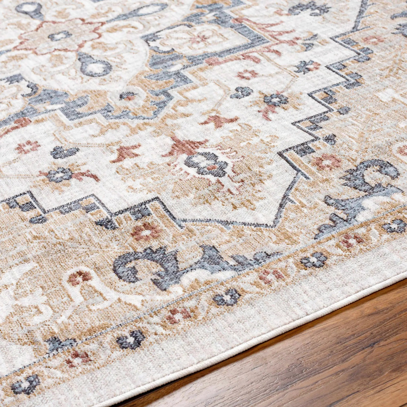 Lewa Cream Outdoor Area Rug - Clearance by Boutique Rugs