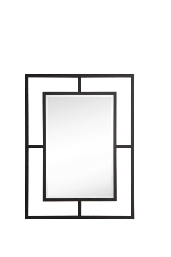 James Martin Boston 30" Mirror, Matte Black