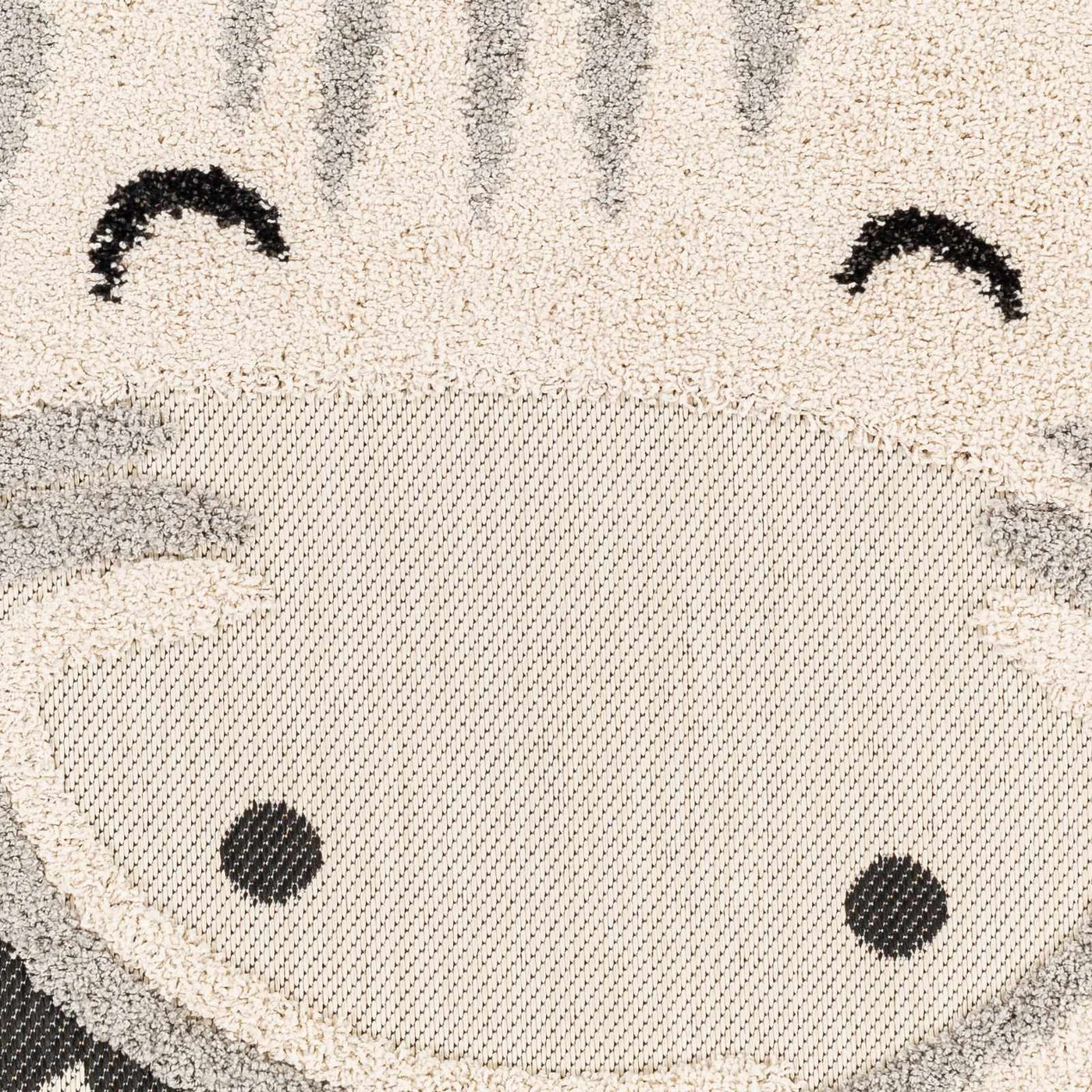 Kids Giraffe Bowtie Animal Print Nursery Outdoor Area Rug - Clearance by Boutique Rugs