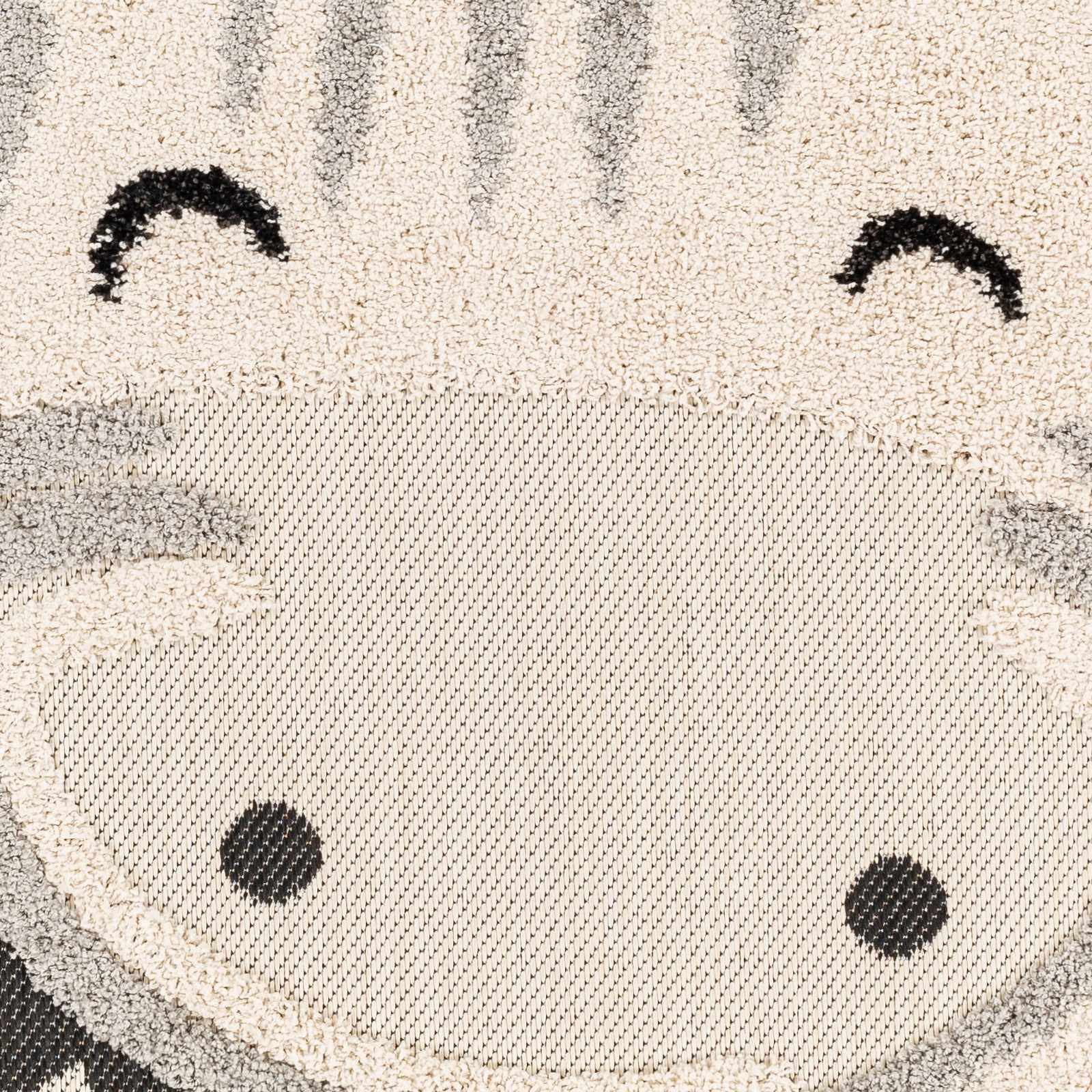 Kids Giraffe Bowtie Animal Print Nursery Outdoor Area Rug - Clearance by Boutique Rugs