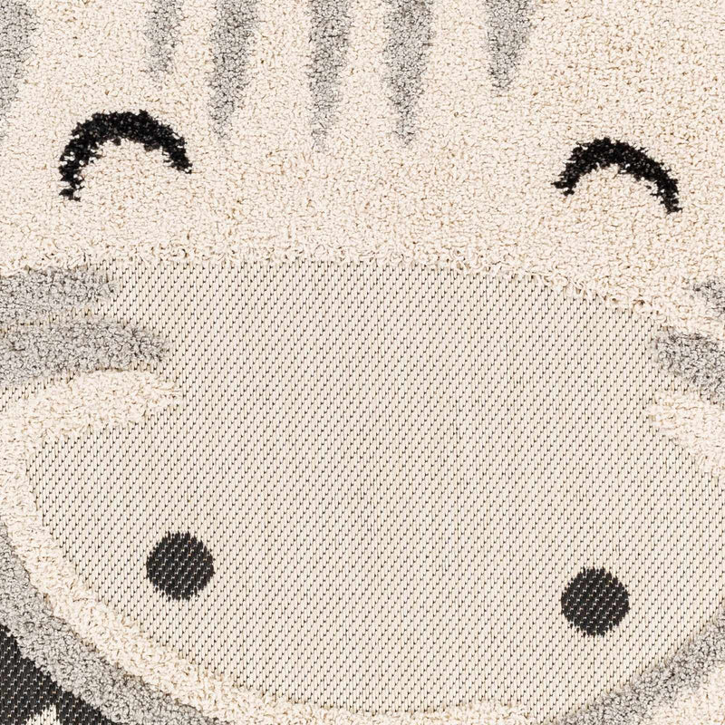 Kids Giraffe Bowtie Animal Print Nursery Outdoor Area Rug - Clearance by Boutique Rugs
