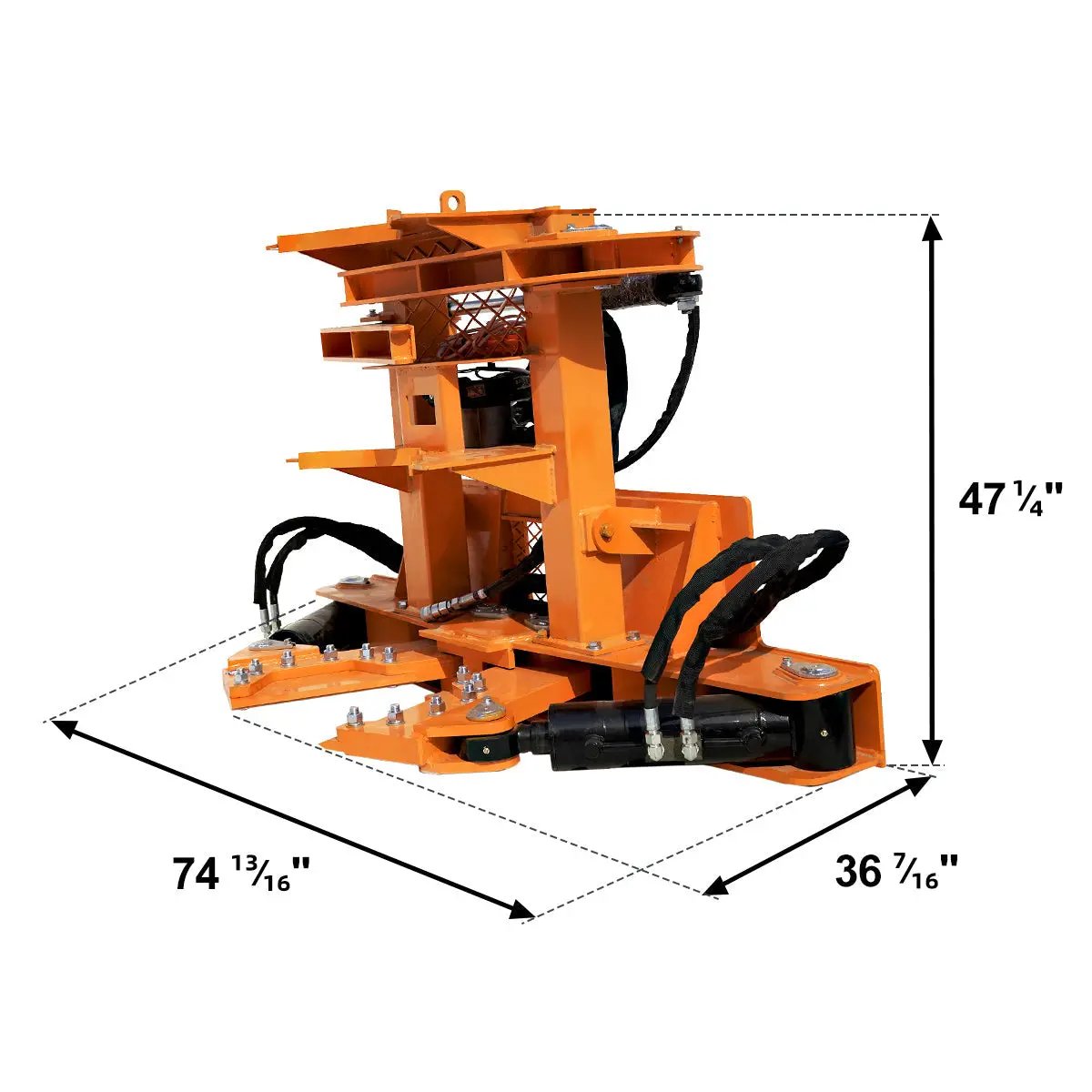 Greatbear Skid Steer Tree shear with Grapple by Chery Industrial