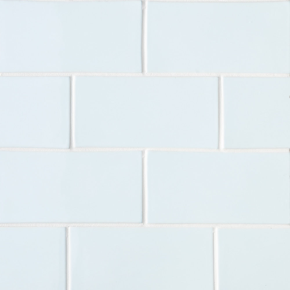 Powder Glossy Subway Ceramic Tiles 3x6 Ceramic Glossy 6x6 Tiles — 2