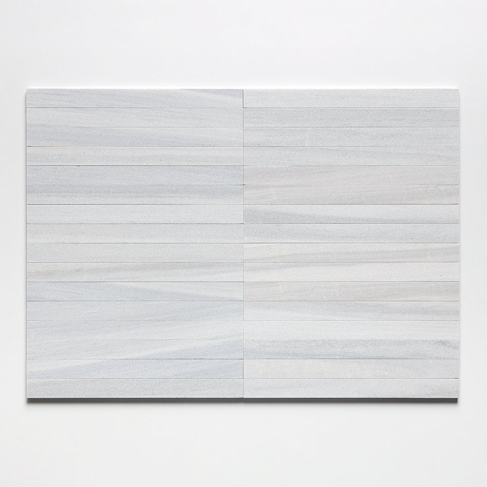 Skyline Fine Textured Plank Marble Tiles 1 9/16x18 Marble Fine Textured 4x24 Tiles — 1