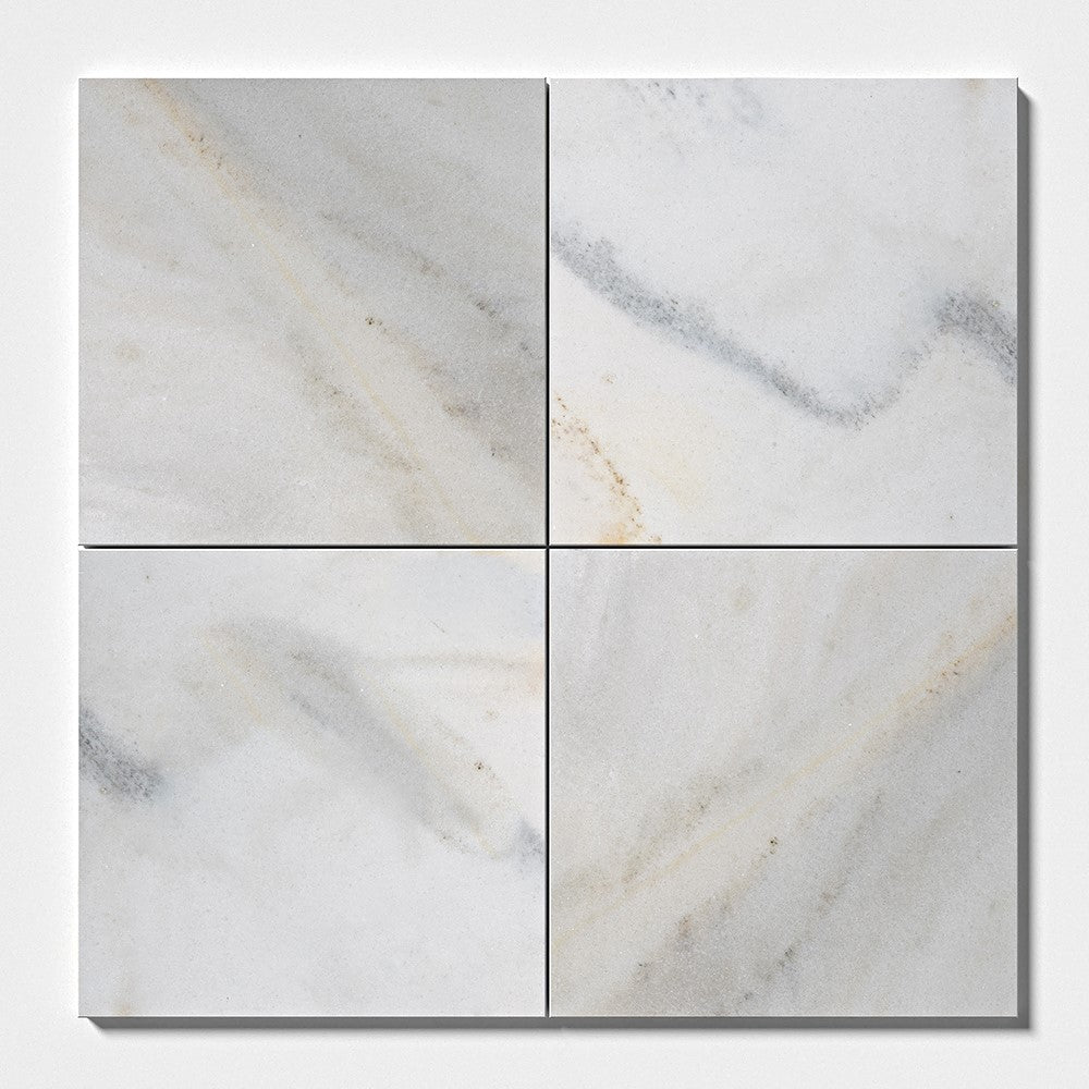 Silver Sky Polished Marble Tiles 12x12 Marble Polished 12x12 Tiles