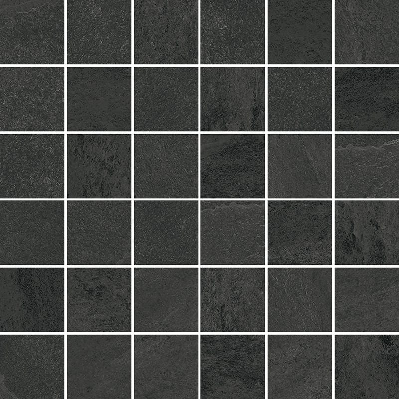 Slate 2x2 Natural Porcelain Natural 12x12 Mosaics