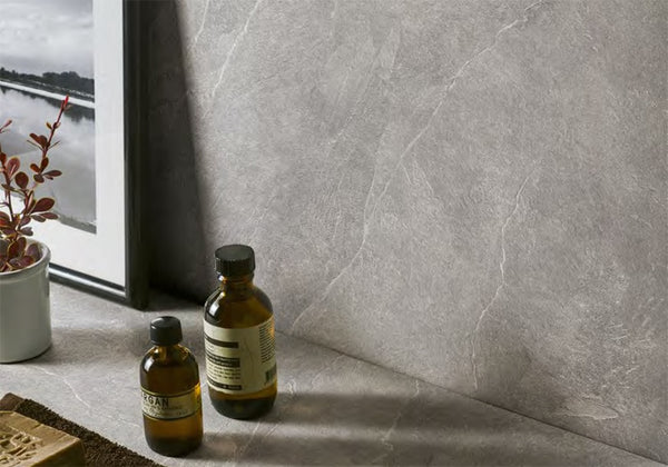 Slate Grey Matte Porcelain Slab 64x128