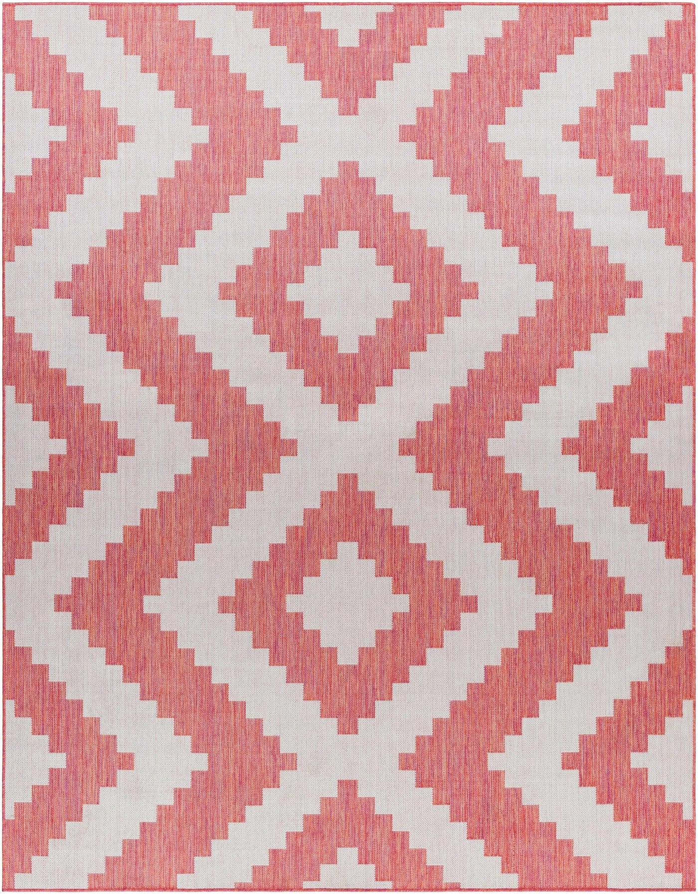 Anke Orange Outdoor Area Rug - Clearance by Boutique Rugs